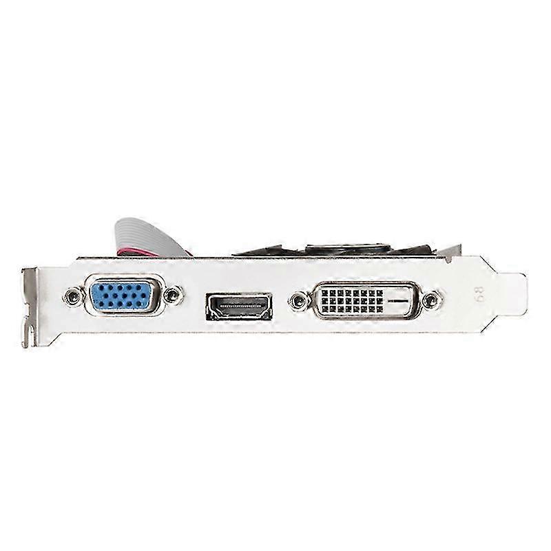 GT610 DDR3 2GB 810MHZ Graphics Card with Low Noise - PCI-E 16X Interface, VGA+DVI, Compatible for Computers
