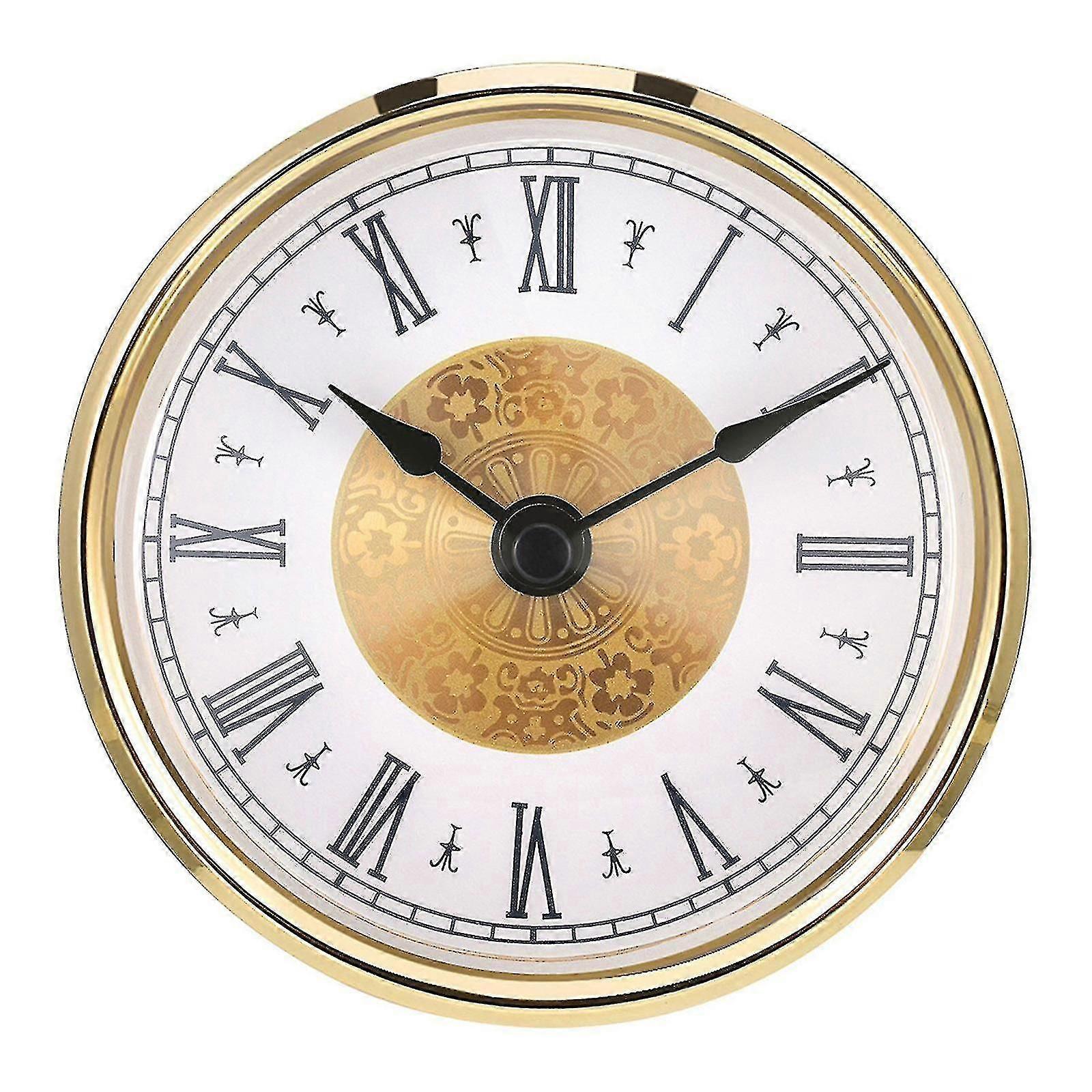 Classic Clock Movement, Quartz, Diameter 80mm, Craft Insert Clocks