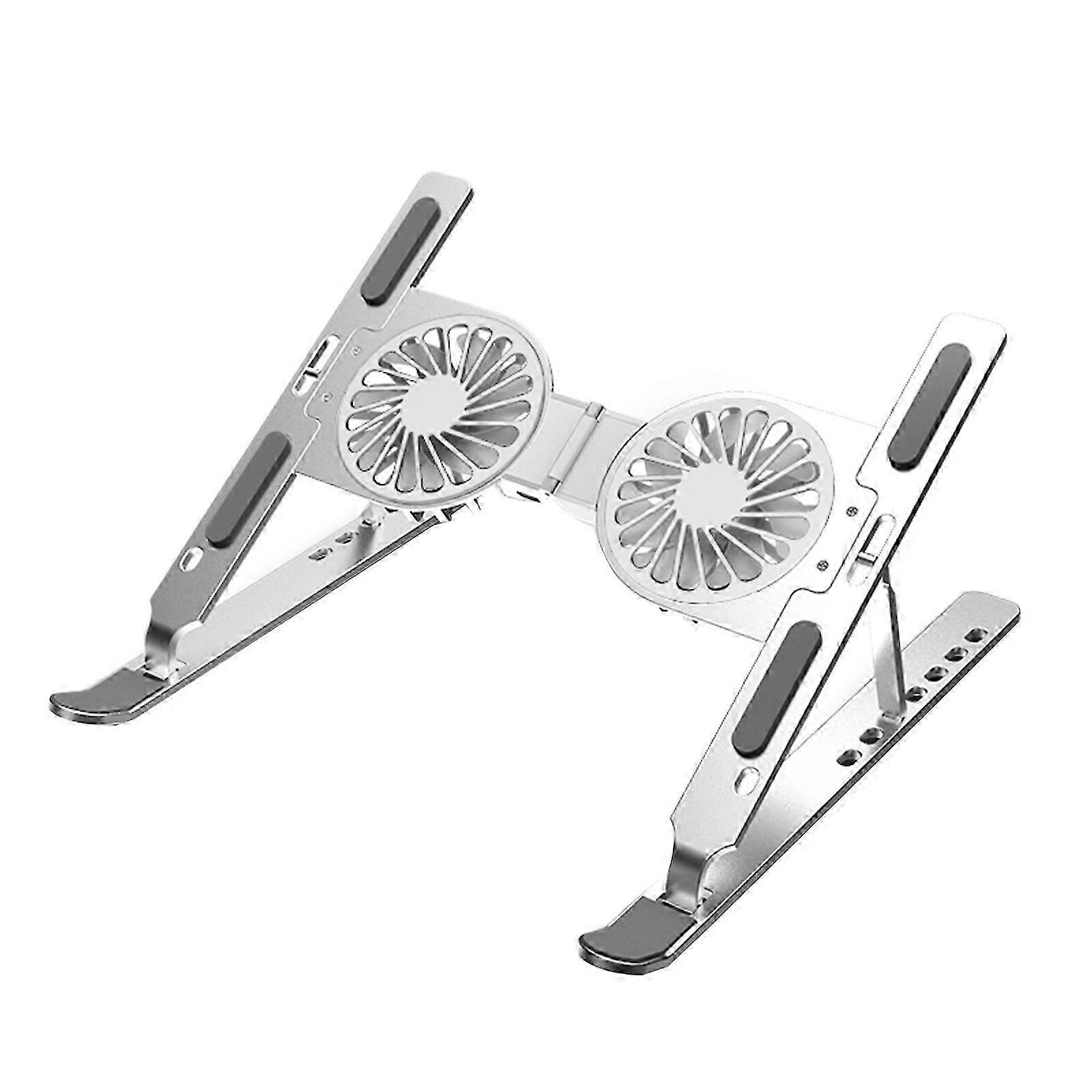 Foldable Laptop Stand with RGB Cooling System Portable Gaming Notebook Holder