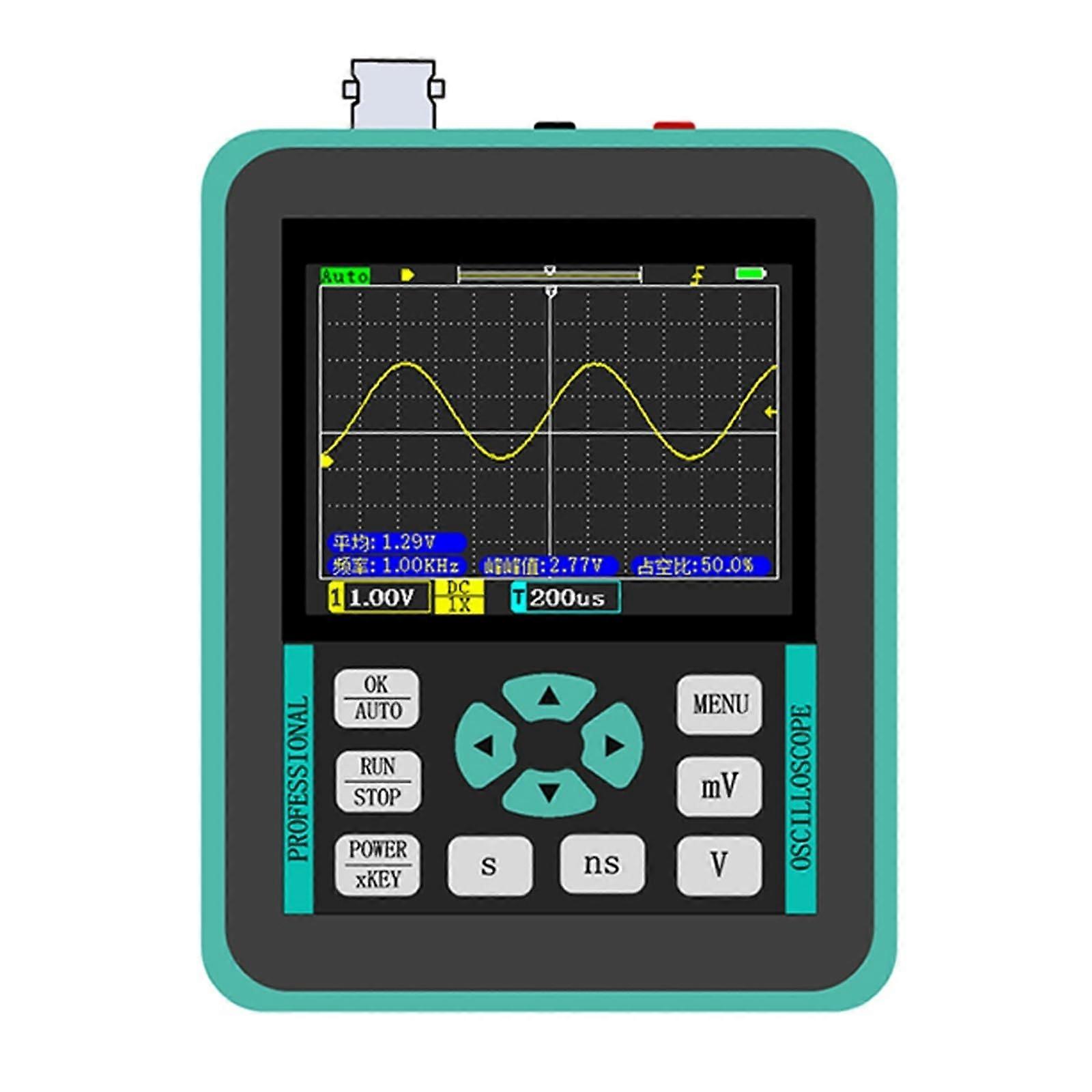 Handheld Mini Digital Oscilloscope 2.4' TFT LCD 120M Bandwidth 500M Sampling Ref: 2671