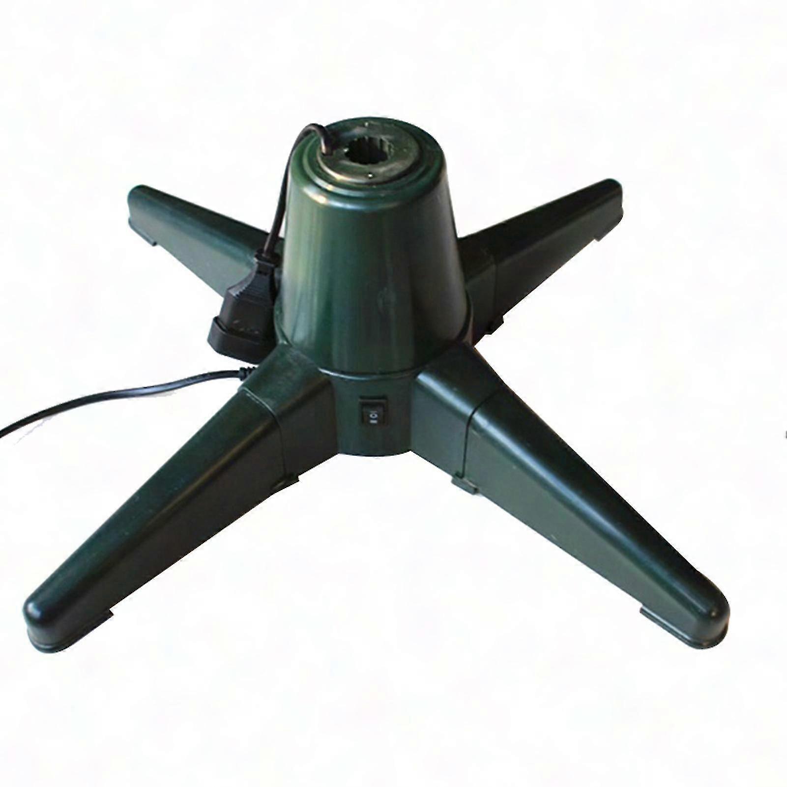 Heavy Duty Electric Rotating Christmas Tree Stand with Detachable Base - Easy Setup