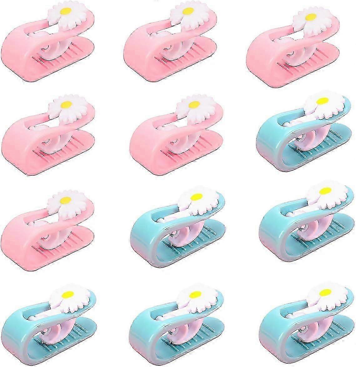Set of 24 Clips for Duvet Covers, Plastic