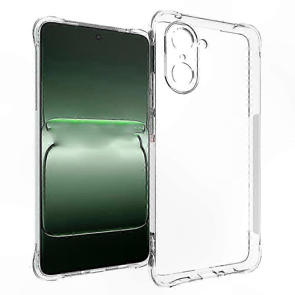 Non-Slip Transparent TPU Case for OnePlus Nord CE5 5G and Ace 5 Racing 5G Phone Cover