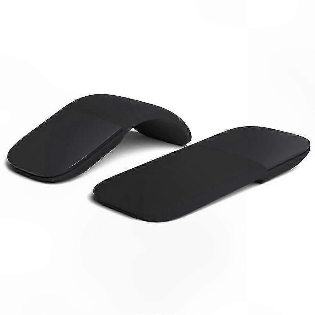 Ergonomic Arc Wireless Mouse, Bluetooth Foldable Silent Computer Mouse for PC