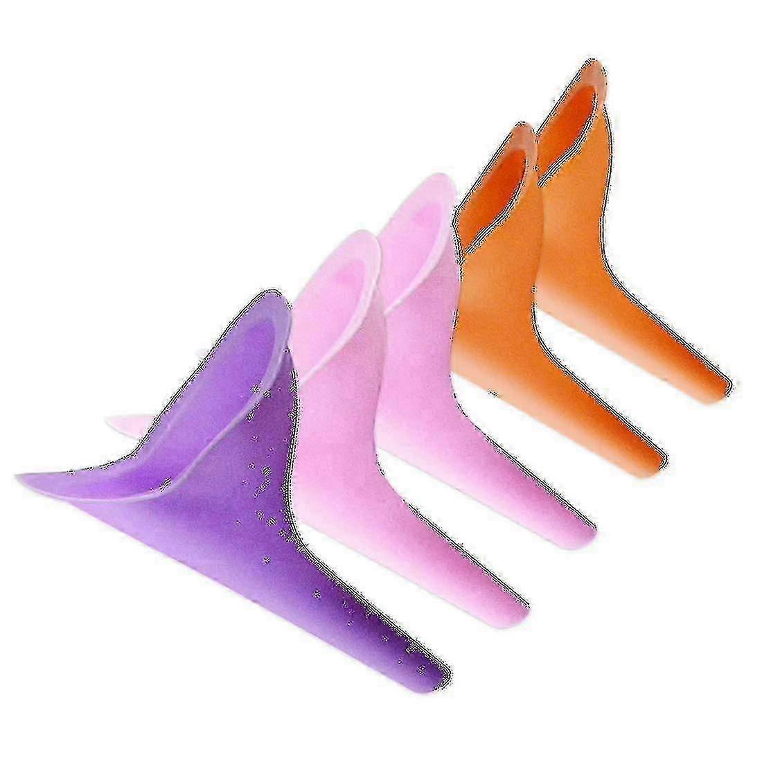 Female Urination Device, 5 Pcs Urinal Funnel For Women Reusable Standing Up Female Pee Funnel For Camping, Hiking zxin