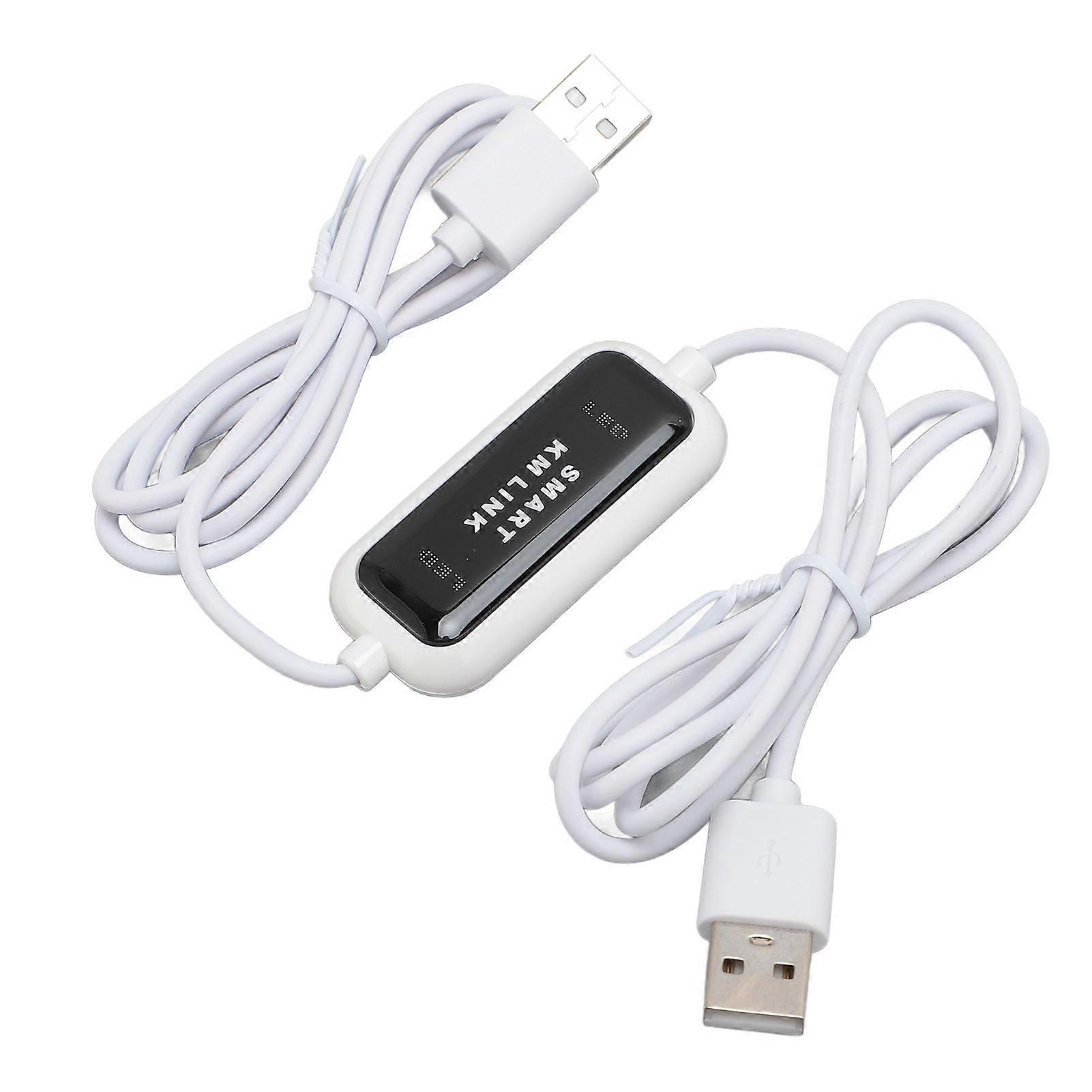 USB PC-to-PC Data Share Cable for Keyboard Mouse Sync Bridge