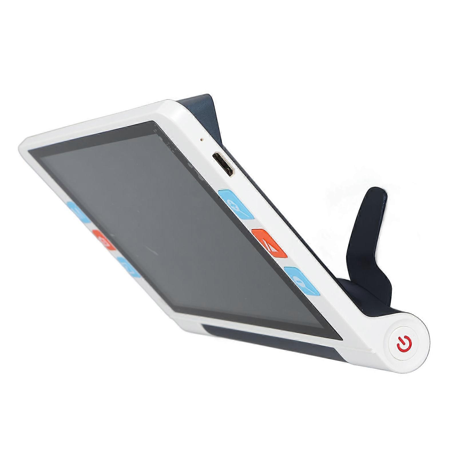 8 Inch Portable Digital Magnifier 2X-20X HD Touchscreen US Plug