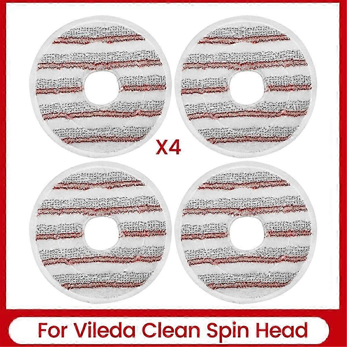 Mikroszálas felmosópárnák cseréje a Vileda Clean Spin Mop fejhez, A