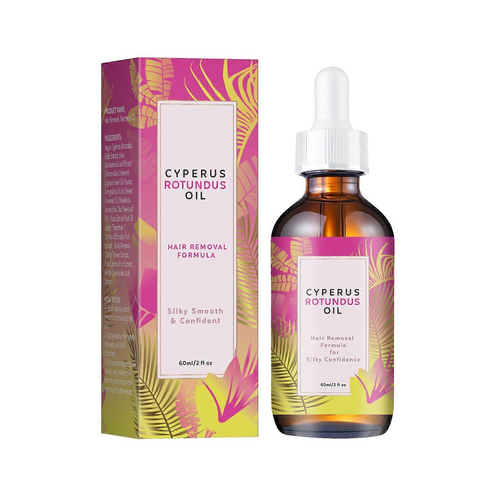 Cyperus Rotundus Oil,Natural Cyperus Rotundus Oil For Hair Removal, Moisturizing & Soothing Cyperus Rotundus Oil For Reducing Body Hair,Deep Nourishme