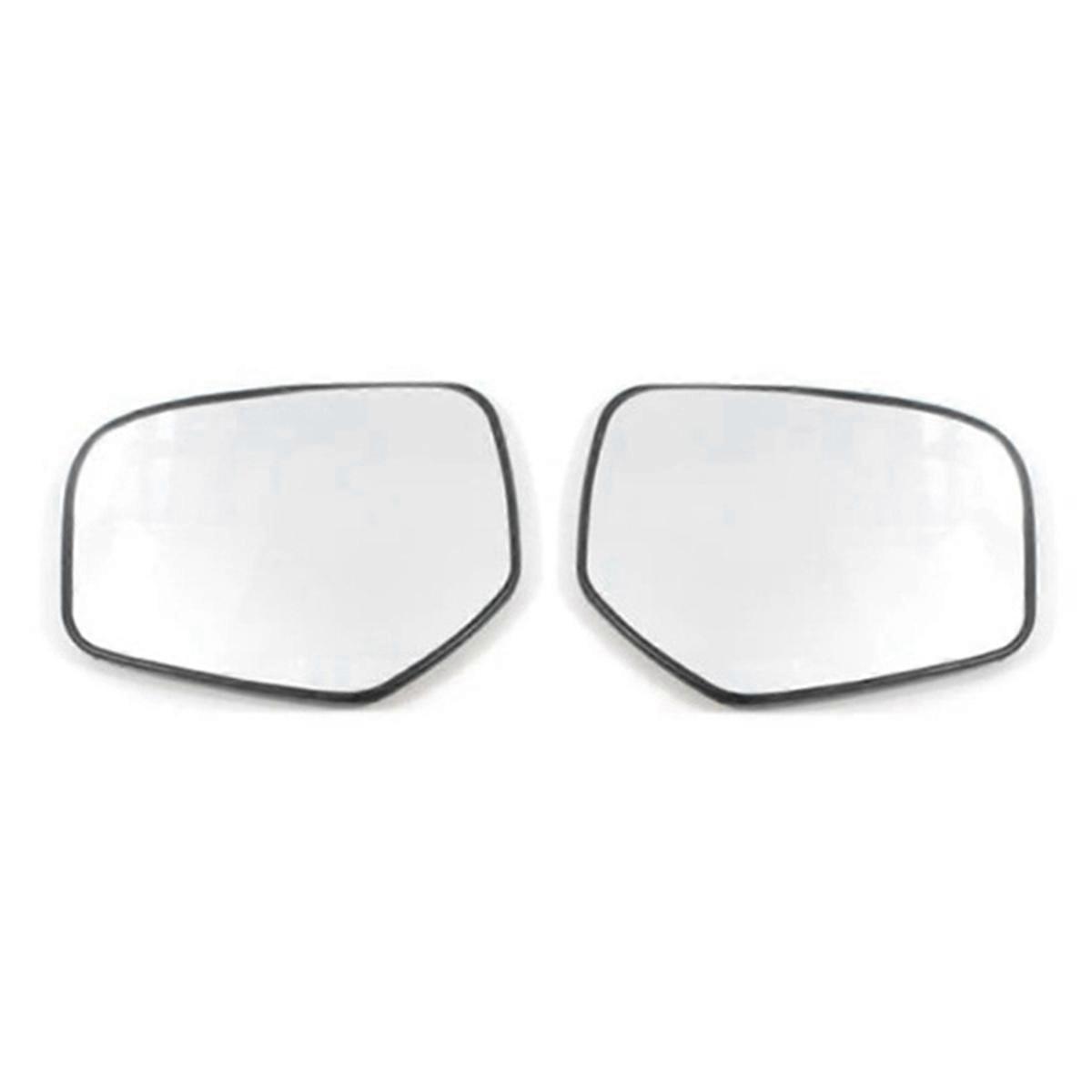 1 Pair Car Heated Glass Rearview Mirror Side Wing Reversing Lens for TRITON L200 2006-2015 Auto Parts
