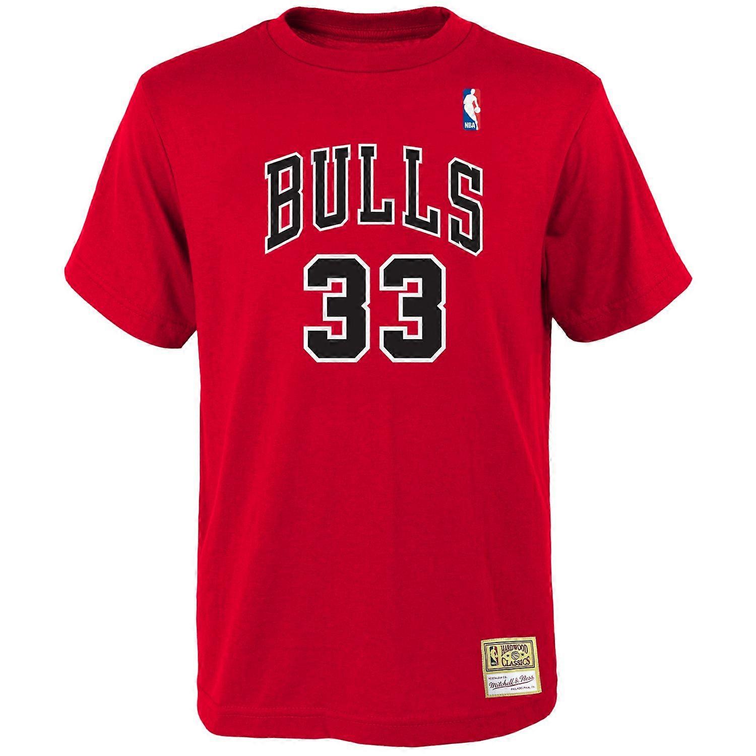 Mitchell & Ness ing - Chicago Bulls Scottie Pippen piros