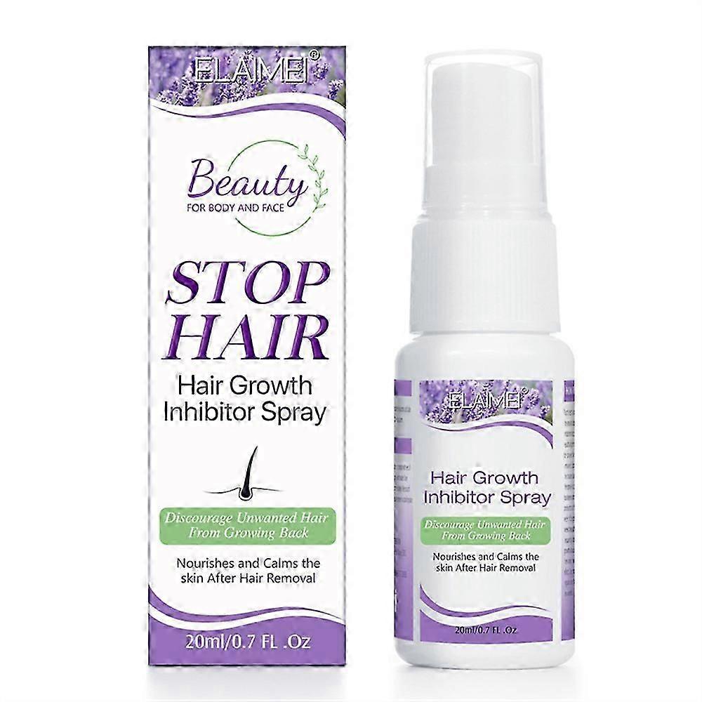 Permanent Stop Hair Growth Inhibitor Spray Painless Hair Removal for Men Women New