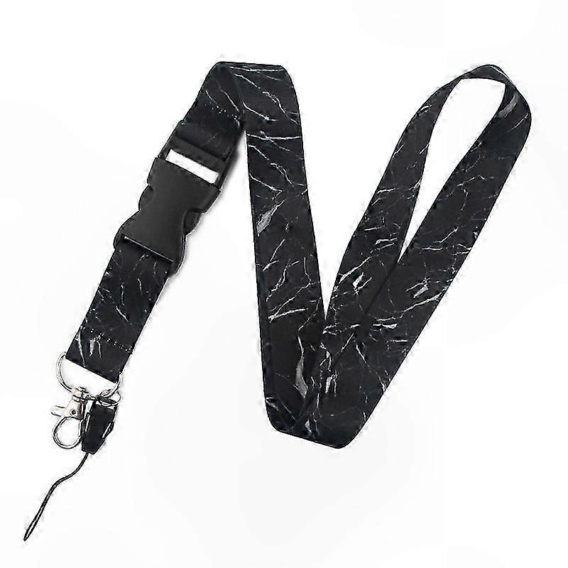 Soft Fabric Keychain Lanyard with Detachable Buckle for Keys and Accessories