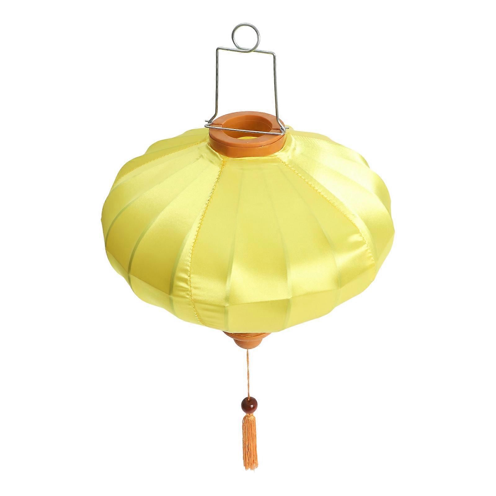Diamond Lantern Cloth Oval Hanging Lantern for Decoration Use