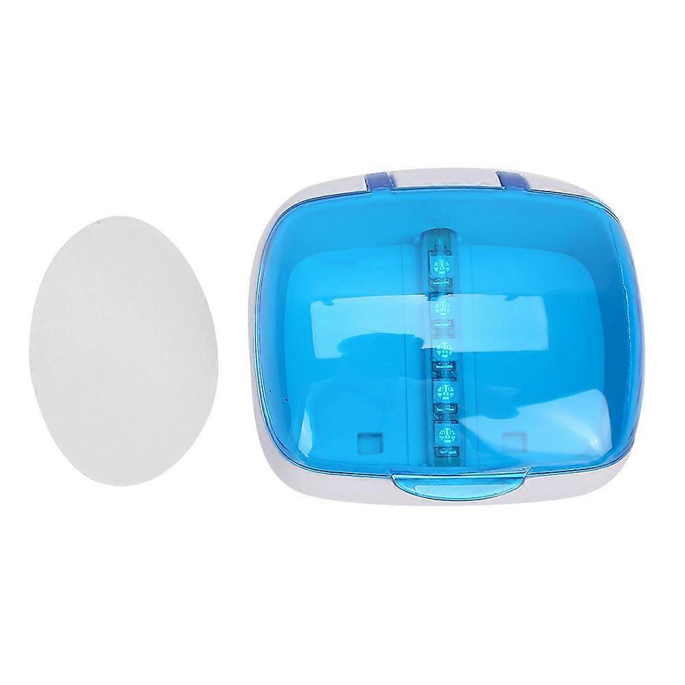 Orthodontic Retainer UV Cleaning Box Portable Denture Ultraviolet Cleaning Box