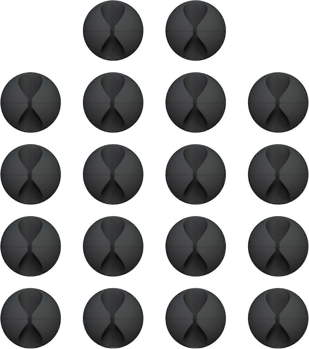 18 Pack Mini Cable Clips, Cord Organizer Holder Adhesive Cord