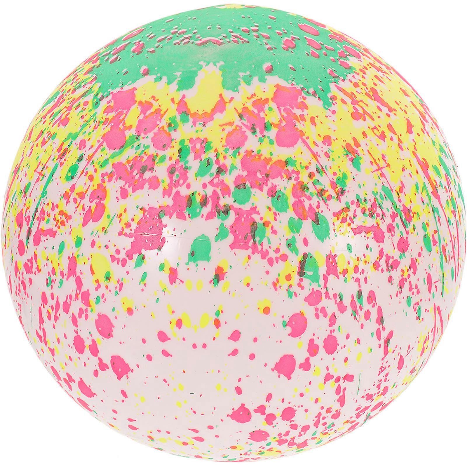 PVC Beach Ball Water Playing Ball for Beach Activity 1Set Inflatable Toy