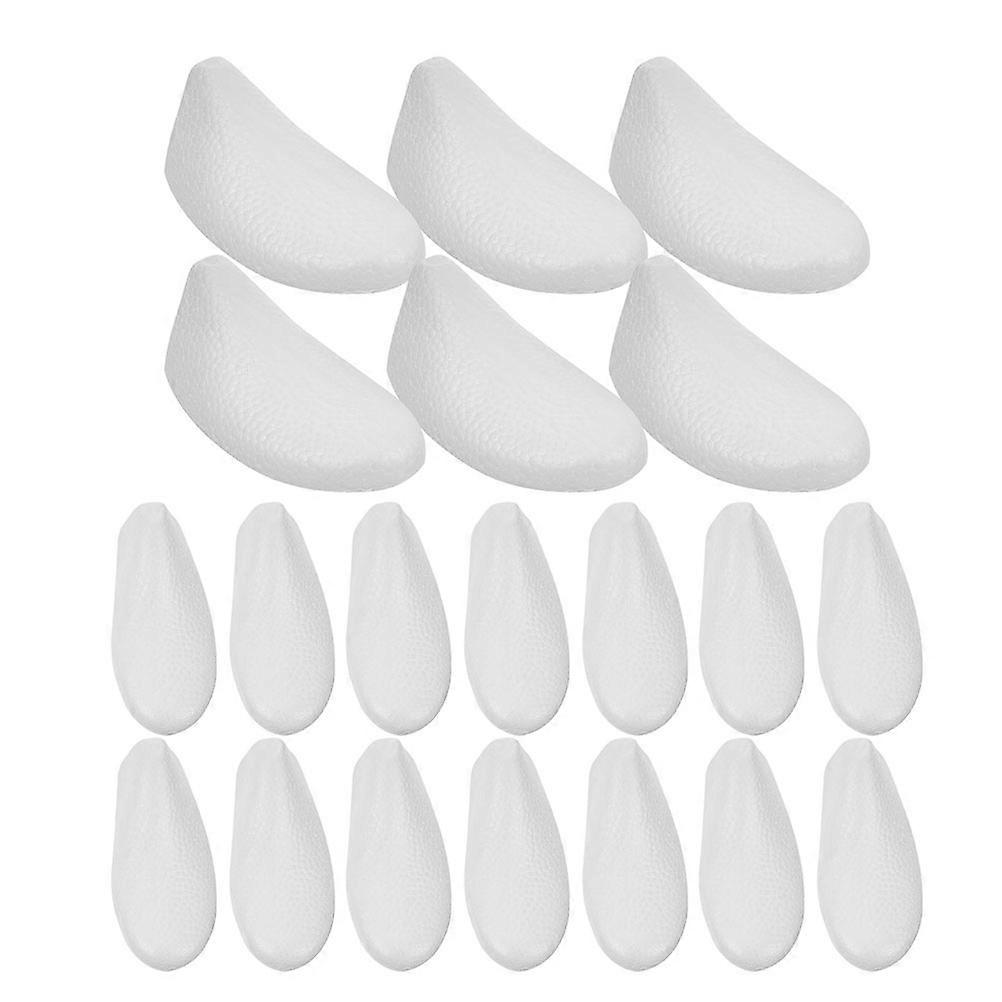 30Pairs Foam Shoe Shaper Inserts for Shoes Disposable Boot Support for Longevity