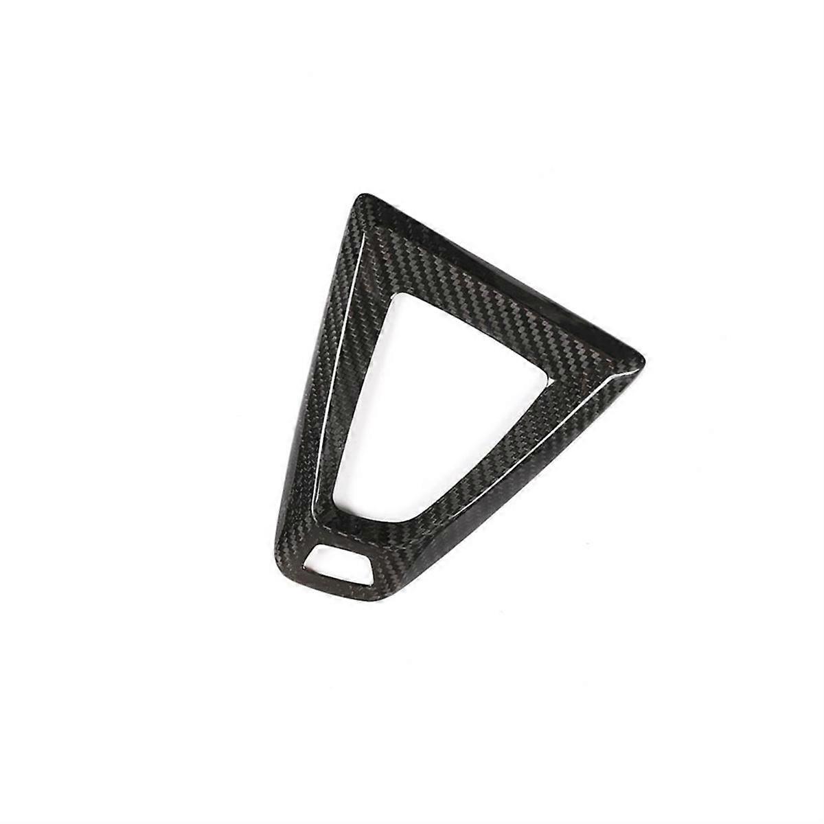 Carbon Fiber Car Center Console Shift Knob Panel Cover for RHD