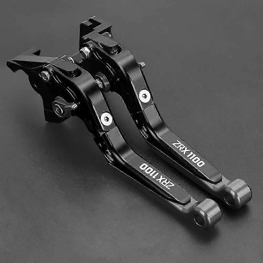 ZRX 1100 Adjustable Brake Clutch Lever Foldable Hand Grips Set for ZRX1100 1999-2007