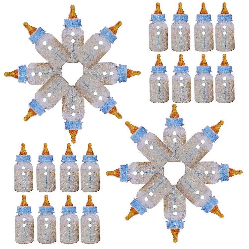 Decorative Wooden Bottle Modeling Buttons for Clothes 100Pcs DIY Buttons