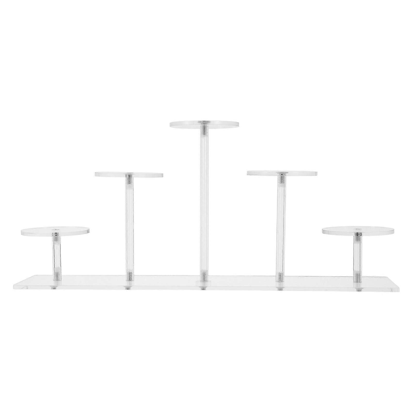 Transparent Acrylic Multi-Layer Jewelry Display Stand for Display 3Sets