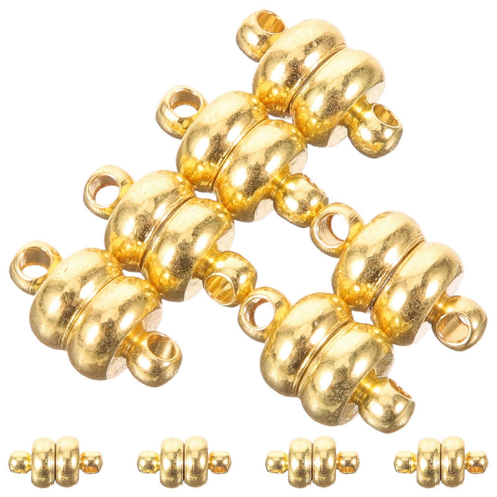 Clasps for Jewelry Making Bracelet Clasps 10Pcs Golden Metal