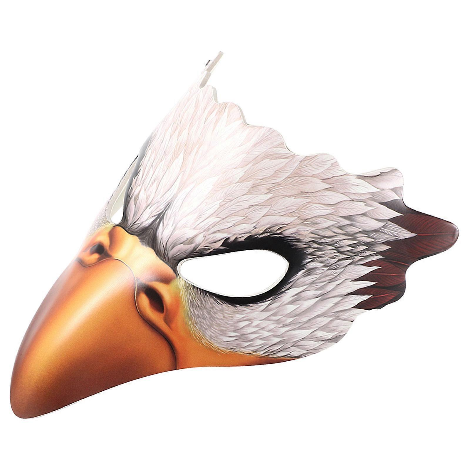 Party Mask for Halloween 2Pcs Creative Eagle Masquerade Cosplay Props