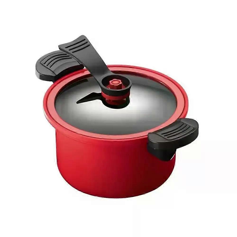 35L Pressure Cooker Stew Pot Kitchenware Cooking Pots Non-Stick Cookware Soup Meat Pot Induction Cooker Gas Stove