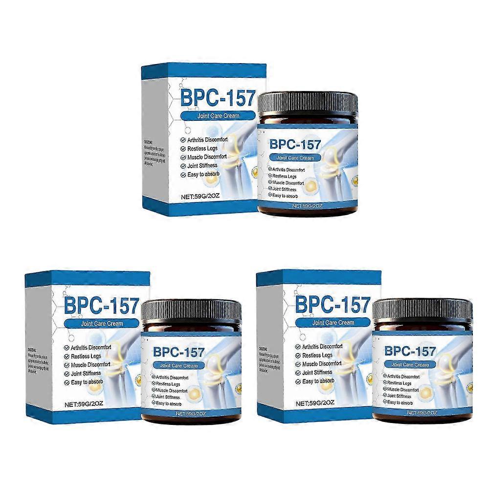 3X BPC-157 Advanced Joint Pain Relief Massage Oil Fast-Acting Formula for Post-Workout Recovery, Supports Joint Comfort