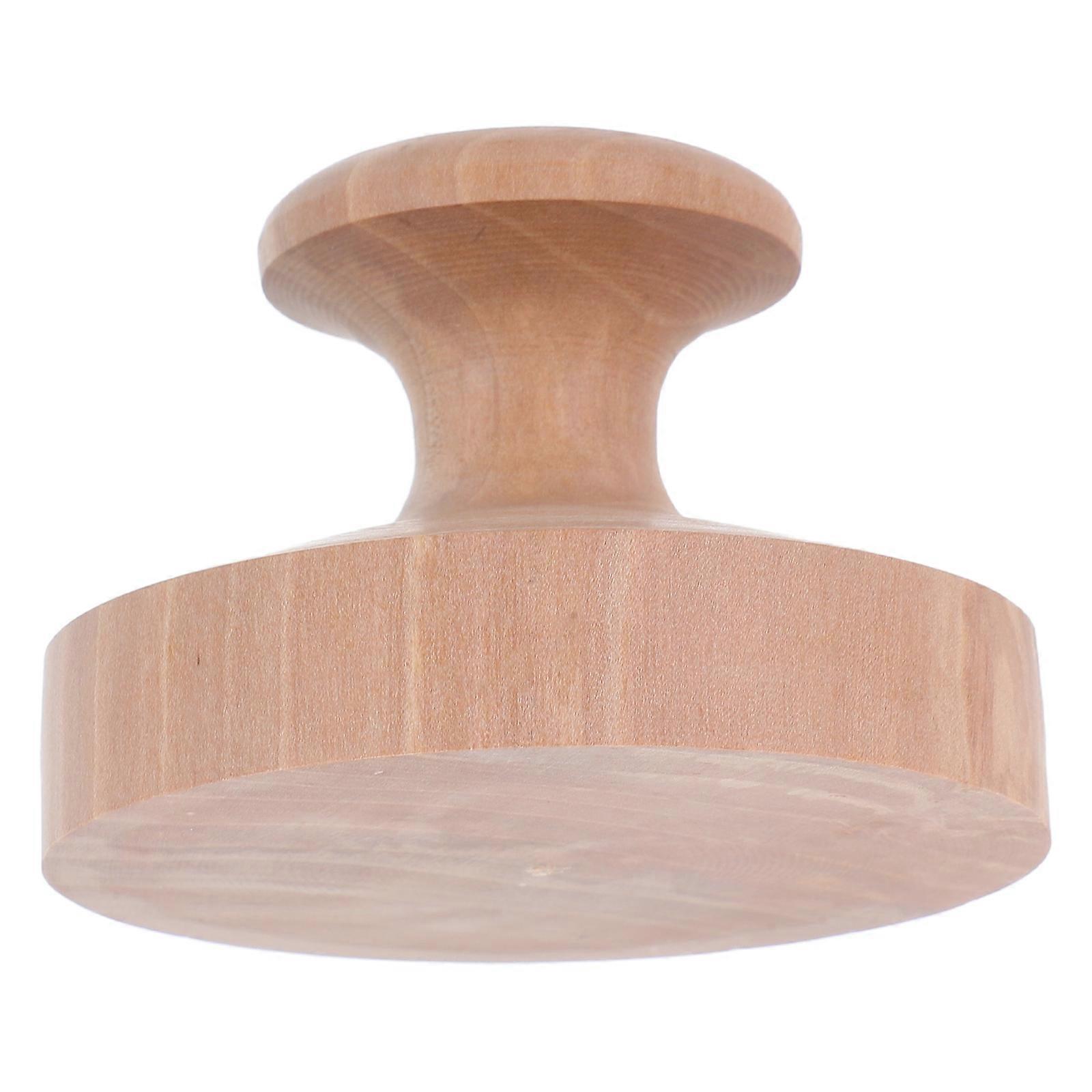 Wooden Tortilla Maker Press for Kitchen Efficient Brown Cooking Tool