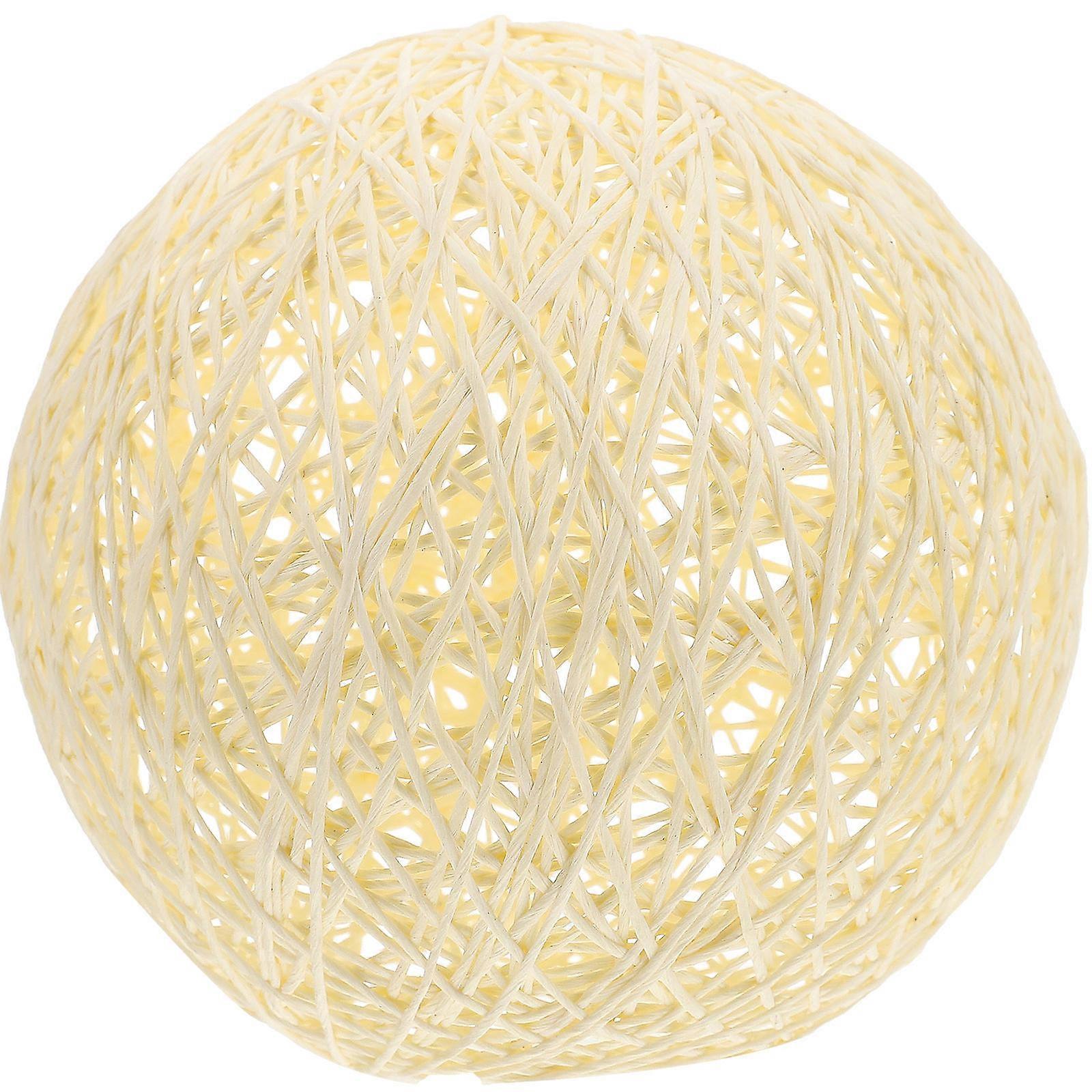 Versatile Pendant Lampshade Rattan For Table Lamp Simple Design 14.50X14.50X14.50CM 1Pcs