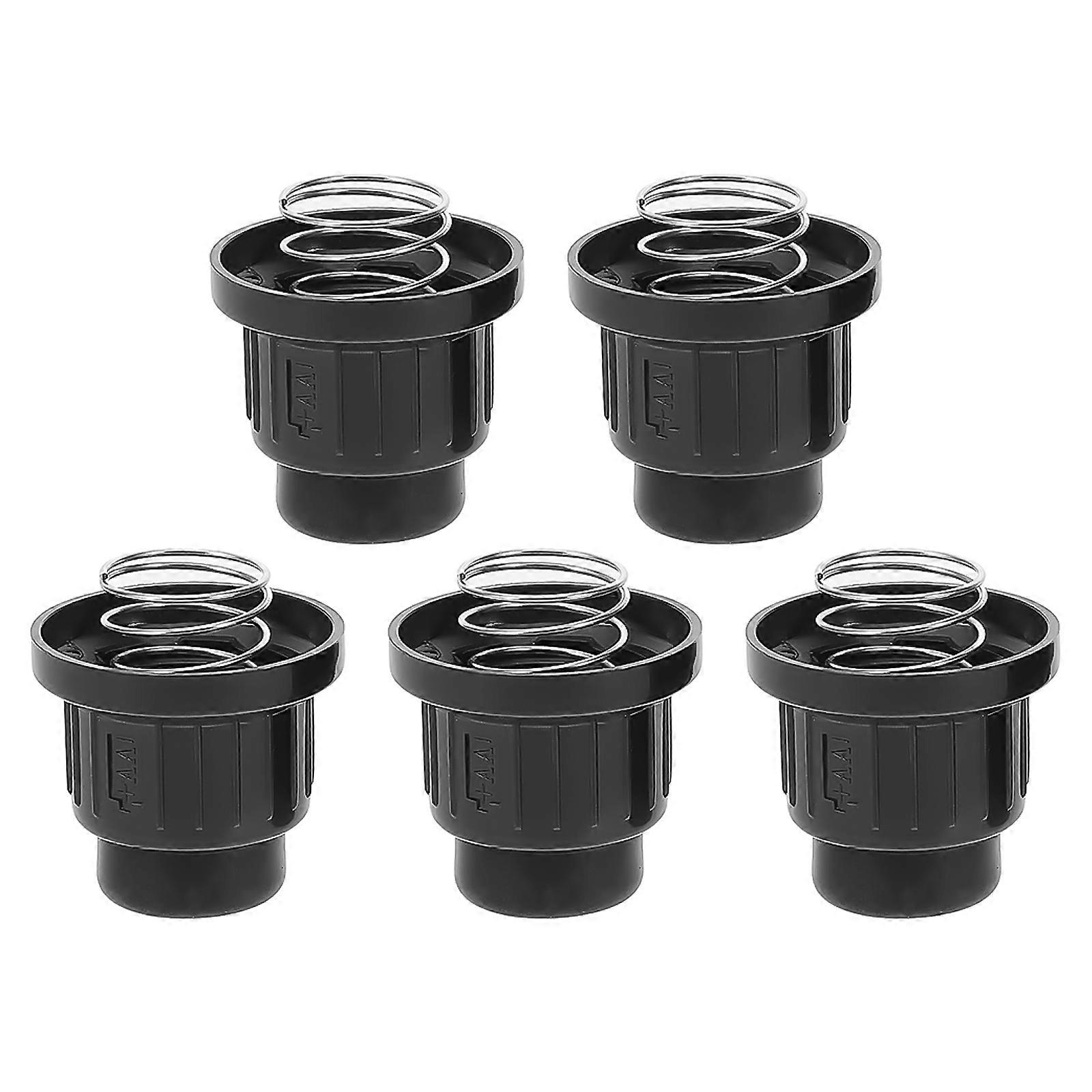 Igniter Push Button Efficient Ignition Stove Oven Knobs Backyard Activities 3.30X3.00X3.00CM Black 5Pack
