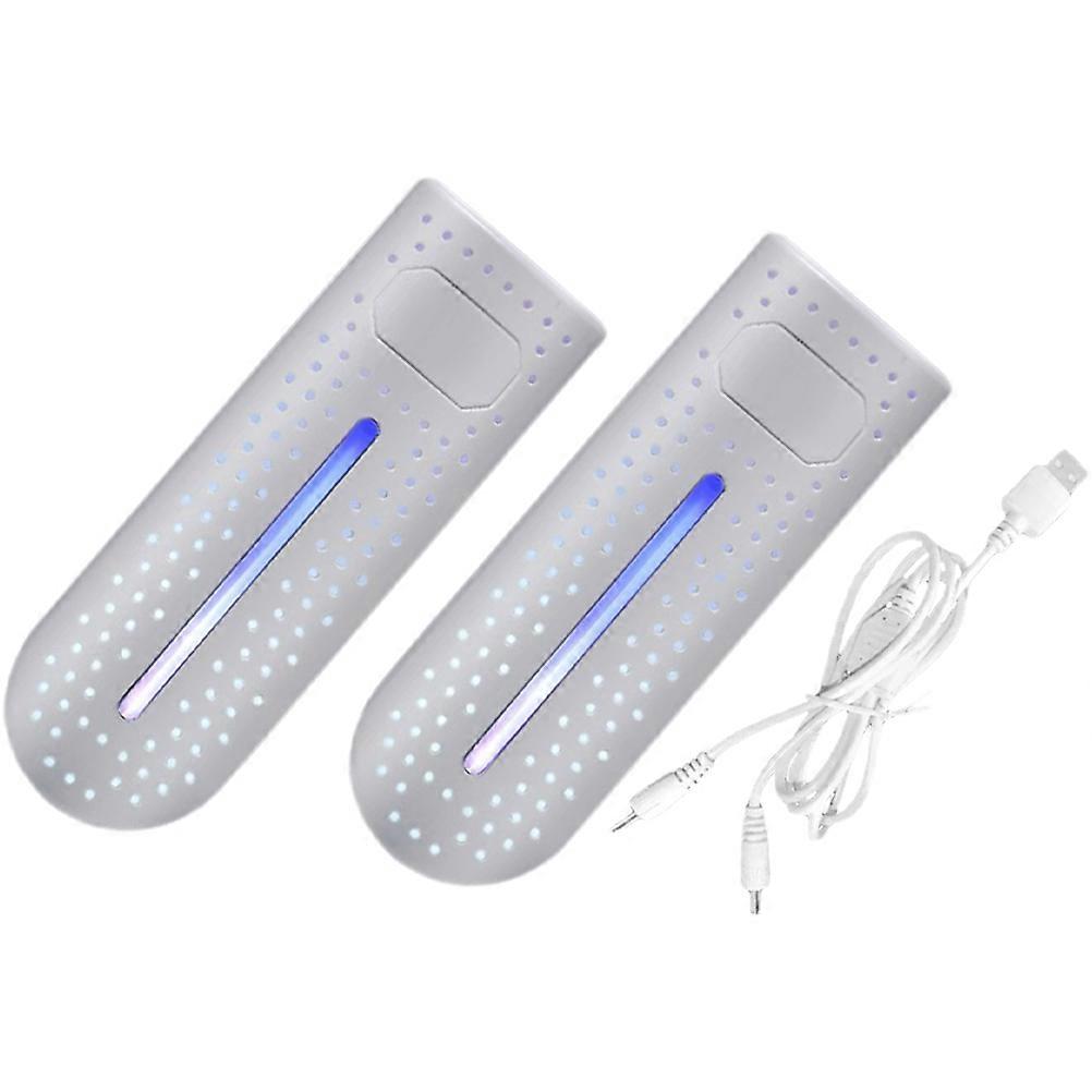 Practical Shoe Deodorizer Electric Shoe Dryer 2Pcs for Home Use Portable Boot Dryer