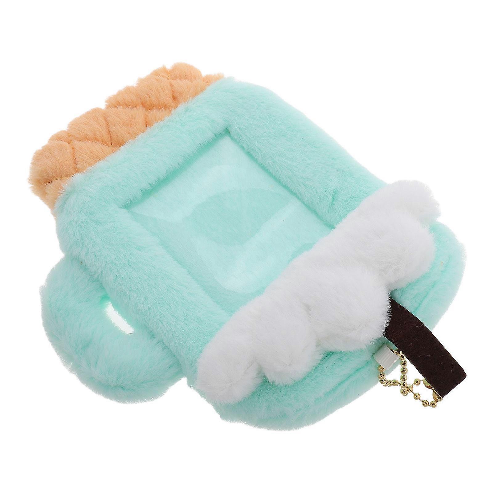 Cartoon Plush Photo Card Holder Card Holder for Daily Use 3Pcs Set