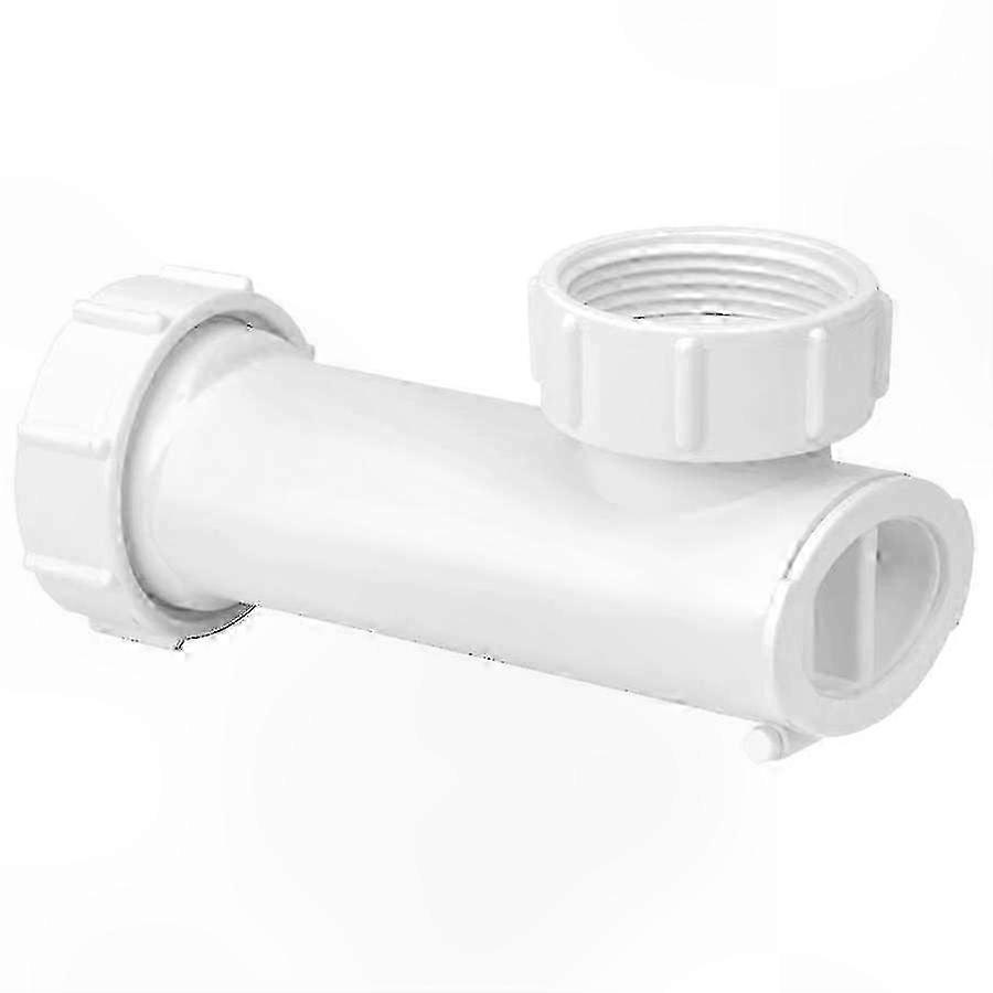 Compact 1 1/4" Basin Waste with Auto Shutoff - Space-Saving Bathroom Drain Solution