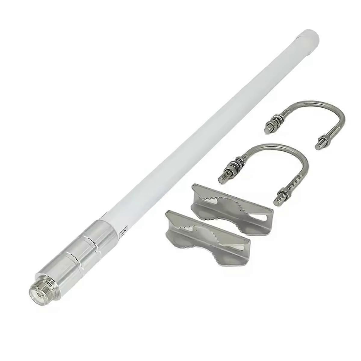 VHF UHF Fiberglass Antenna 144/430MHz SO239 Mobile Radio Base Antenna Omnidirectional Antenna for Ham Radio Transceiver