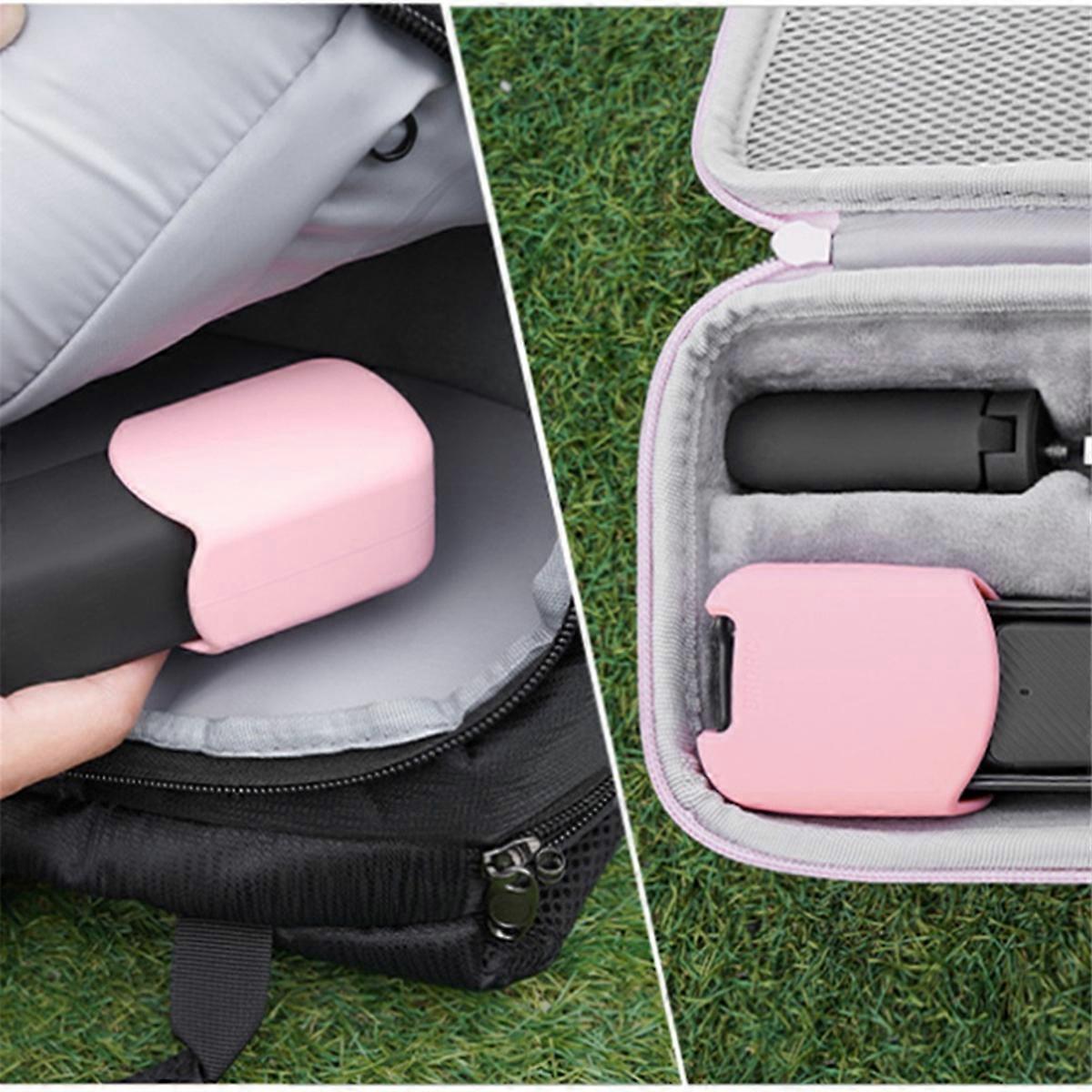 For Pocket 3 Lens Protection Cover,Silicone Dustproof,Black