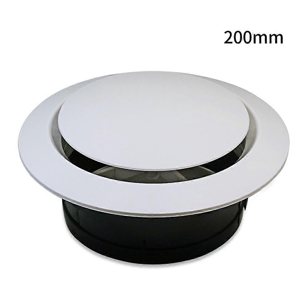 GDHOME ABS Air Conditioning Ventilation Diffuser Adjustable Louver Circular Air Outlet