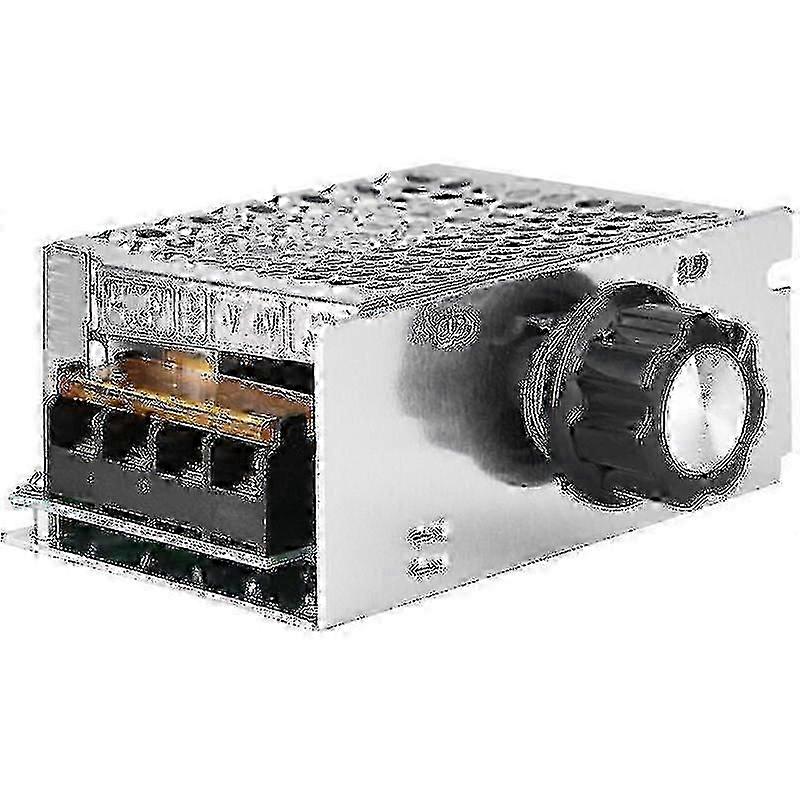 220v Motor Speed Controller with 4000w AC Voltage Regulator - Dimmer for Electric Motor Speed Regulation