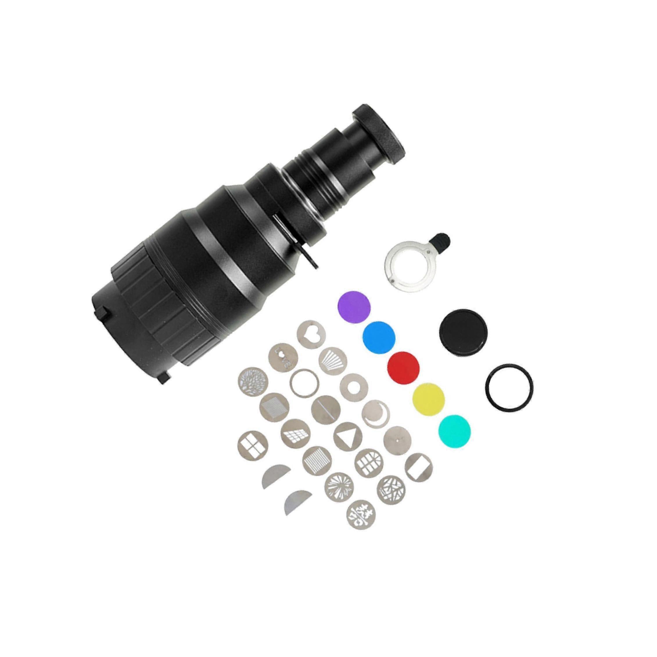 Conical Optical Snoot with Optical Lens Professional Conical Projector Snoot