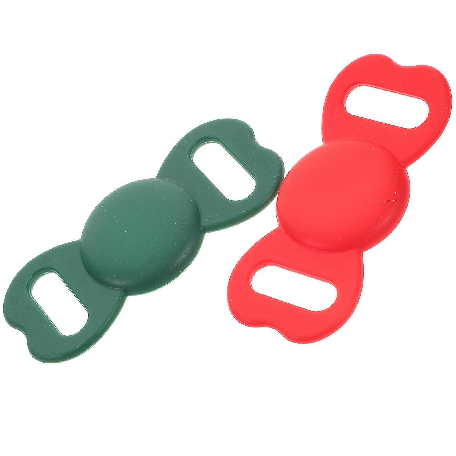 Pet Protective Case Silicone Cover for Tracker Use 2Pcs