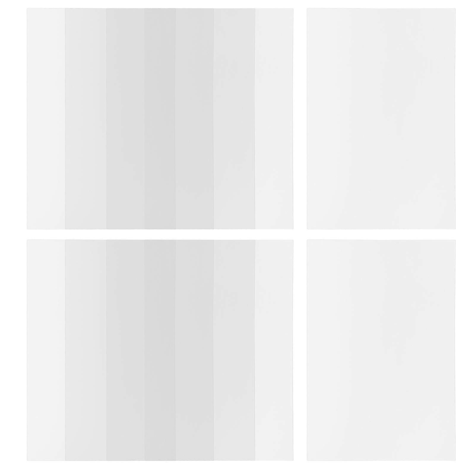 High Transparency Acrylic Boards For Home Decor And Display Use 20Pcs Sleek Design Suitable For Photographic Projects And Crafting Needs
