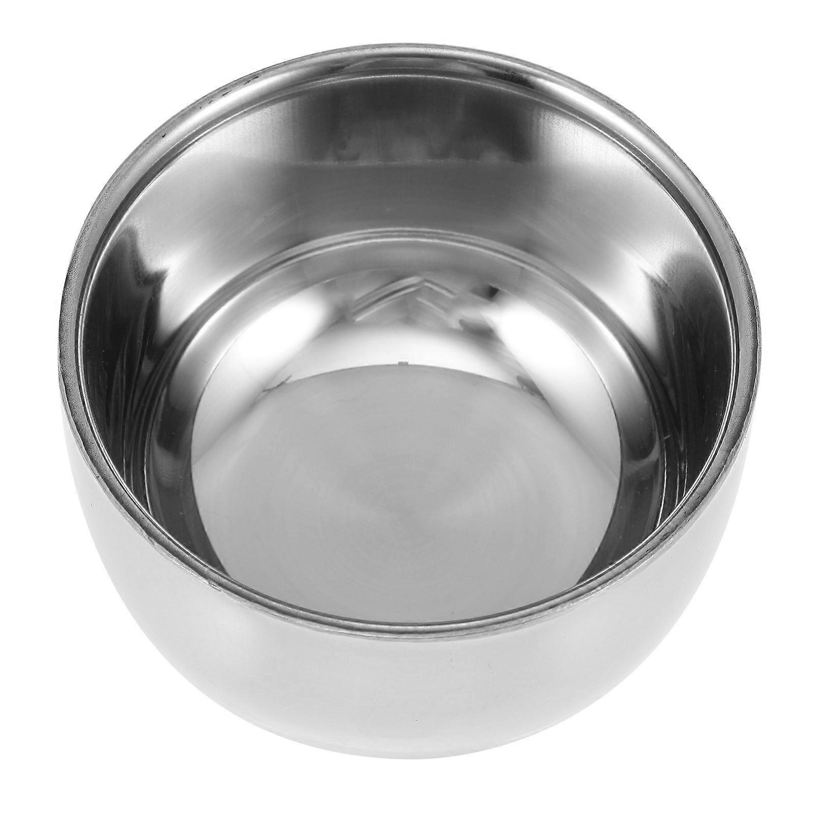 Silver Double Layer Stainless Steel Wine Cup for Beverage Use