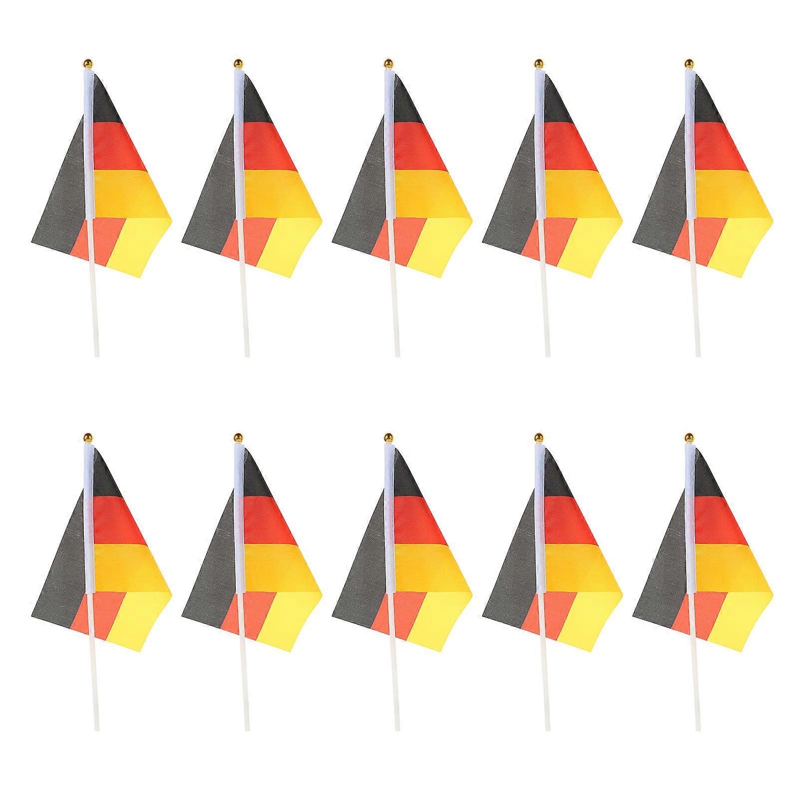 National Flags Football Match Hand Flag for Cheering 250Pcs Portable Flags