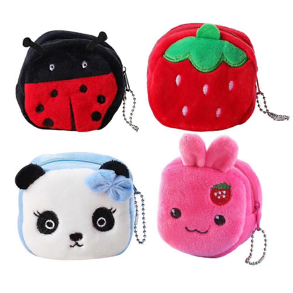 Coin Pouch for Women Cartoon Purse for Storage Use 8Pcs Small Wallet