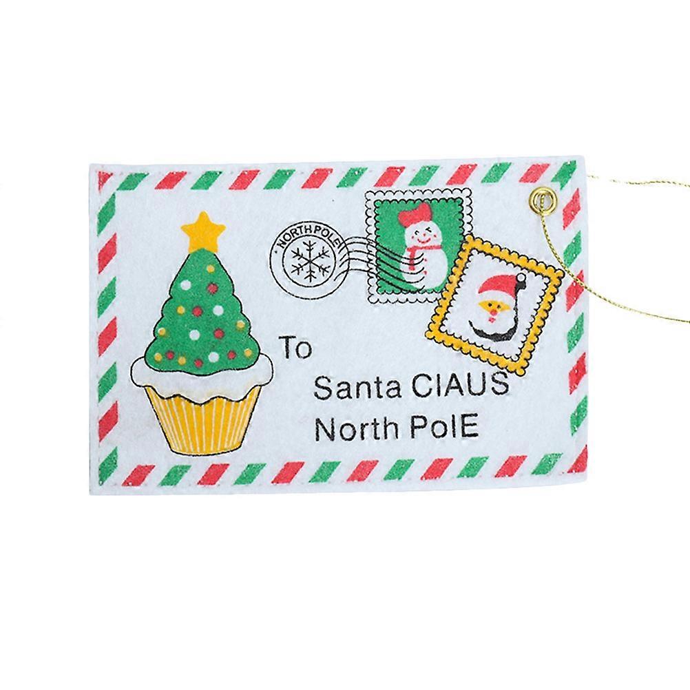 Candy Bag Decorations Christmas Themed Envelopes Store Display Multi Colored 12.00X8.00X0.30CM Reusable 6Pcs