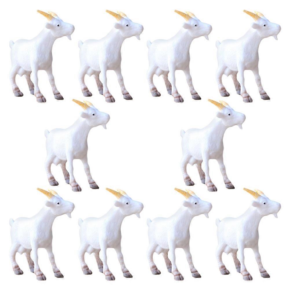 48 Pcs Miniature Sheep Figurines For Craft Projects And Model Train Layout 5.00X5.00X4.50CM Realistic Design