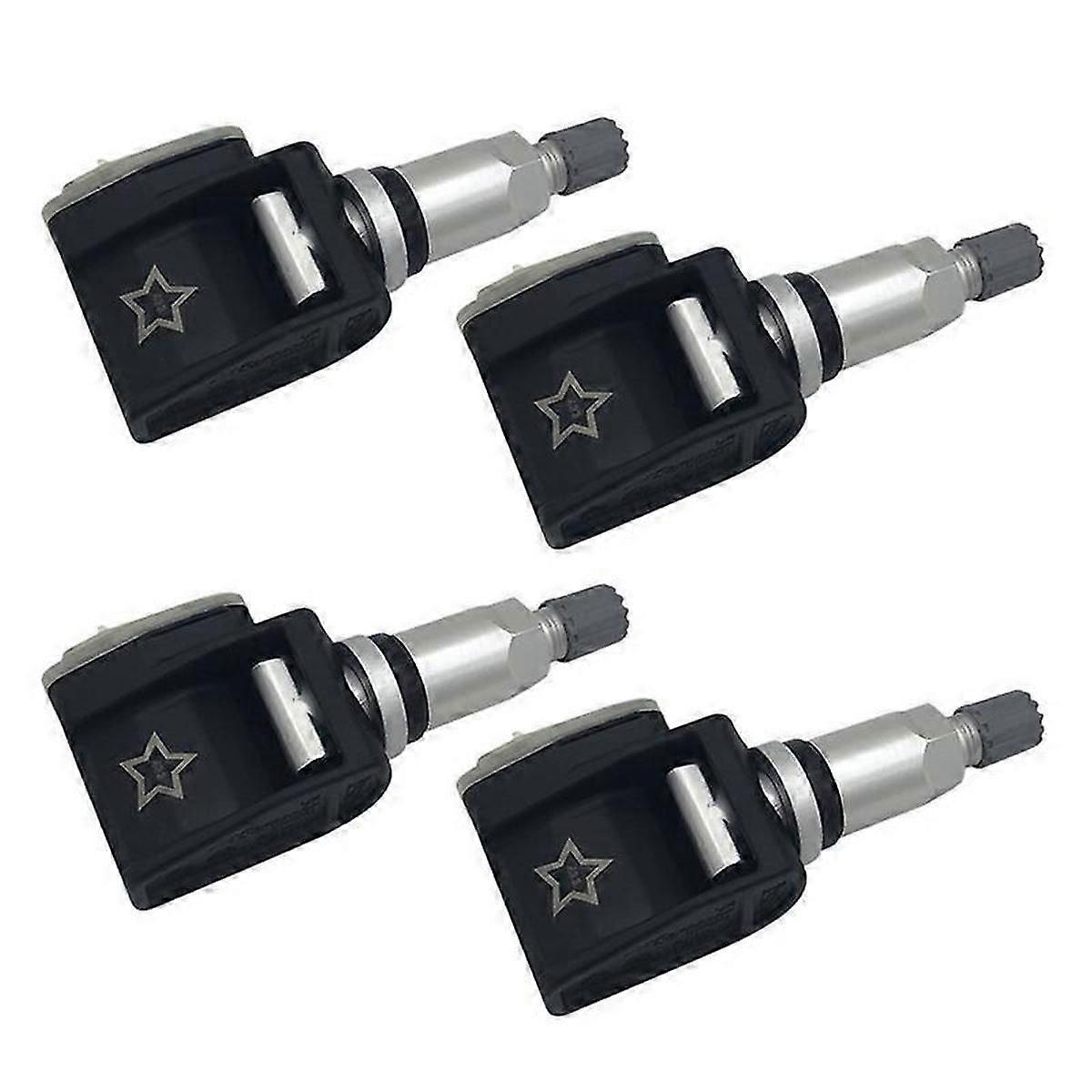 4Pcs Reifendruck Monitor Sensor TPMS 433Mhz Fit geeignet für BMW G30 G31 G38 F90 G32 G11 G12 G01 G02 G05 36