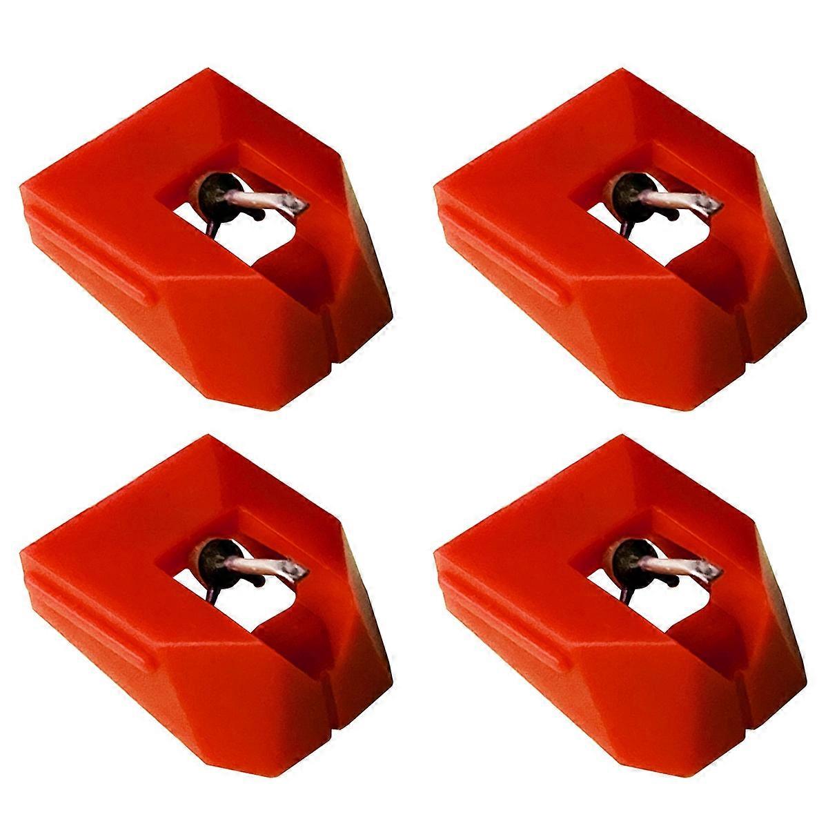 4X AT-VMN95E Elliptical Turntable Stylus Replacement, Diamond Record Player Needle for AT-LP120X